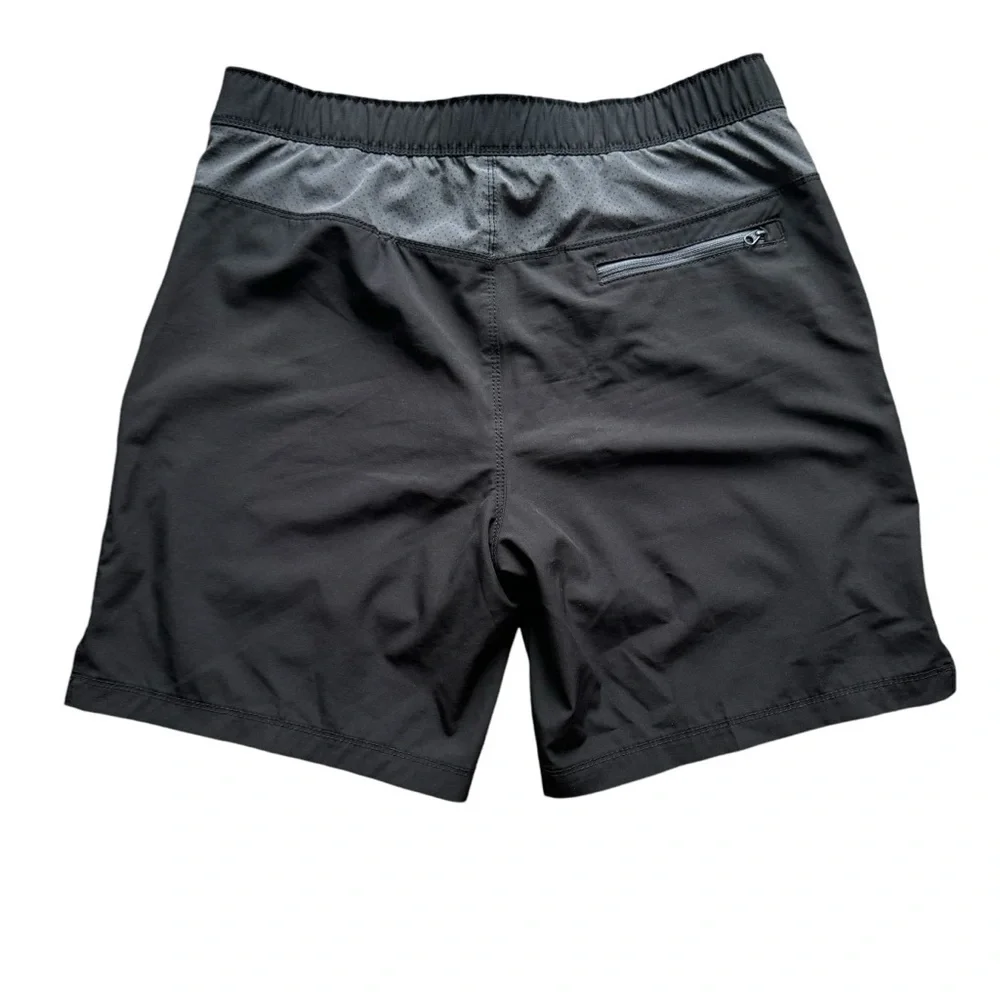 Speedo Swim Trunks Mens Medium Black Mesh Lined Board Shorts
